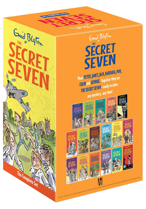 The Secret Seven (15 Books Box Set)